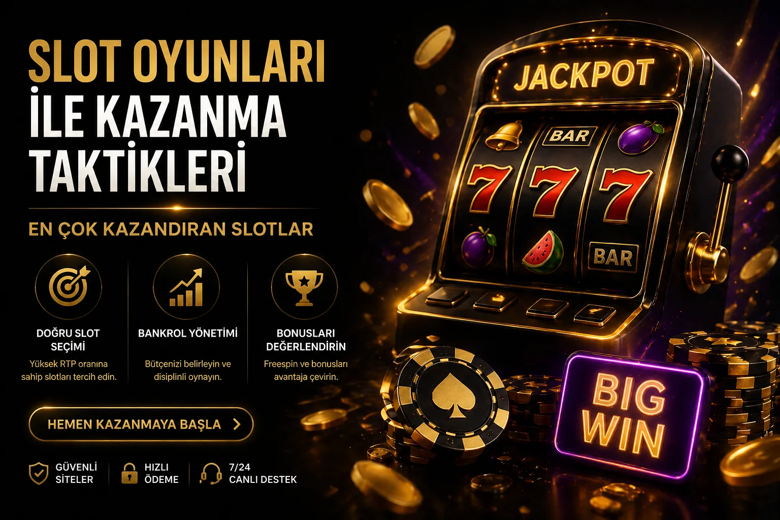 Slot Oyunları ile Kazanma Taktikleri – En Çok Kazandıran Slotlar
